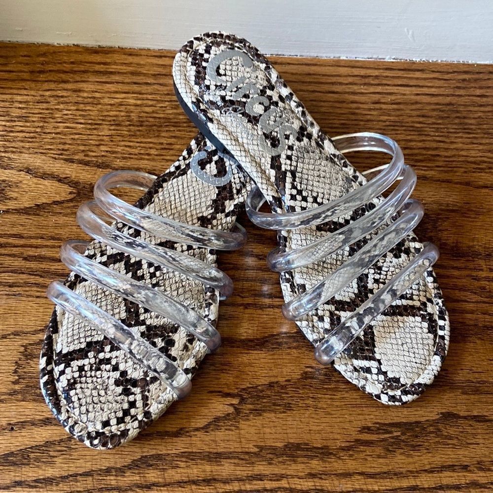 Snakeskin Sandals by‎ Sam Edelman